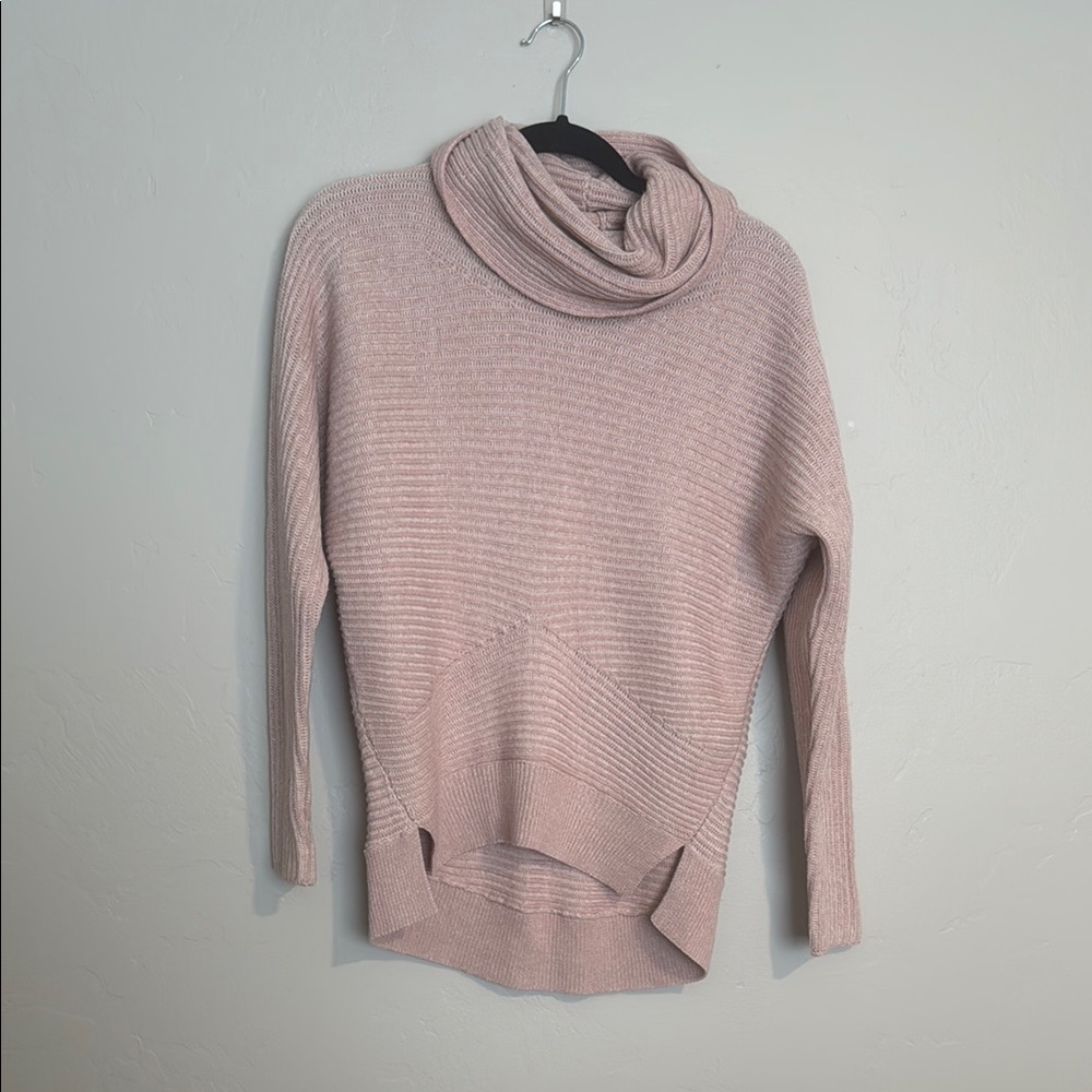 All saints Pink Cowl Neck Sweater